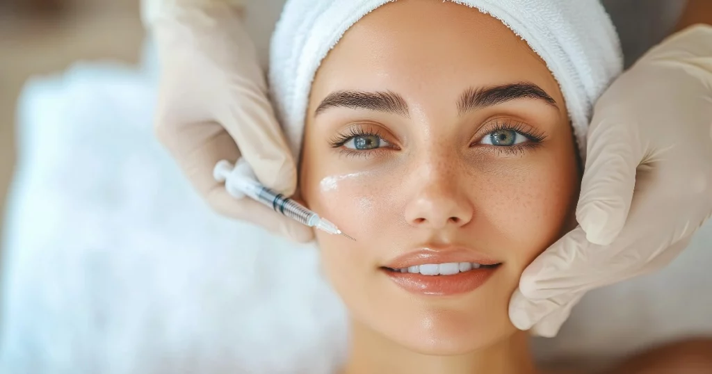 women receiving Smile line filler treatment in Salt Lake City (1)